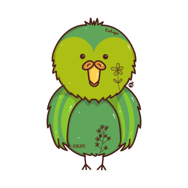 Kakapo parrot MS by MisturaDesign