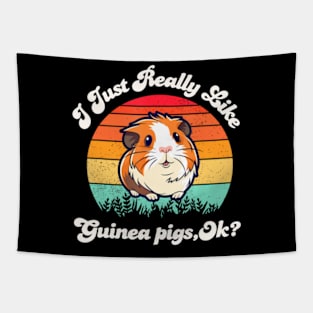 I Just Like Guinea pigs Ok Tapestry