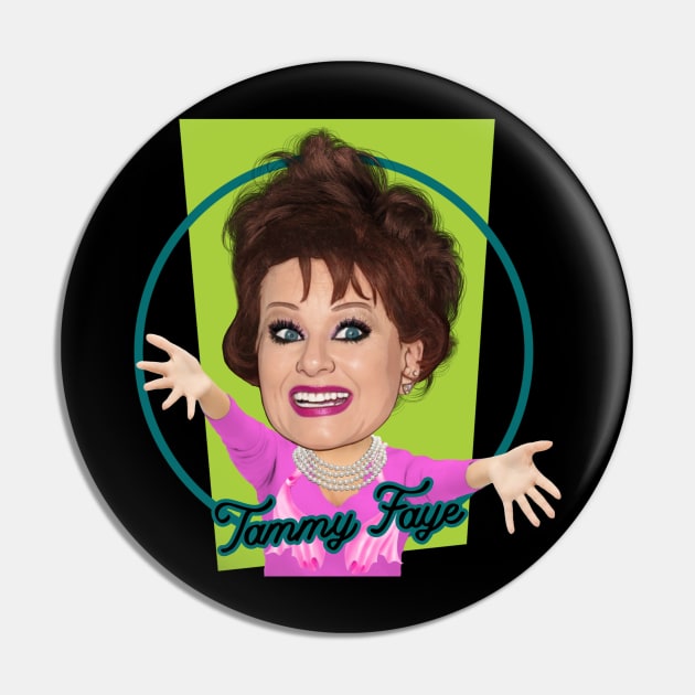 Tammy Faye Pin by Indecent Designs