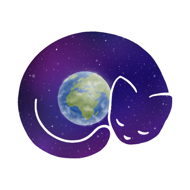 Universe Cat by koomalaama