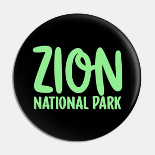 Zion National Park Pin