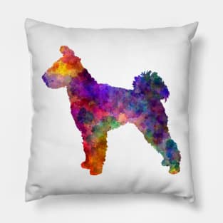 Pumi in watercolor Pillow