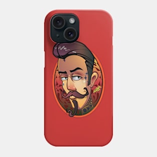 Beard Man red Phone Case