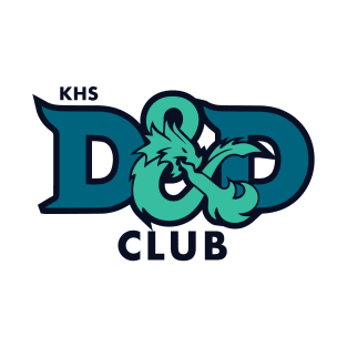 KHS D&D Club (Back and Left Chest Light) T-Shirt