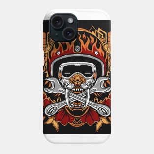 tiger work Phone Case