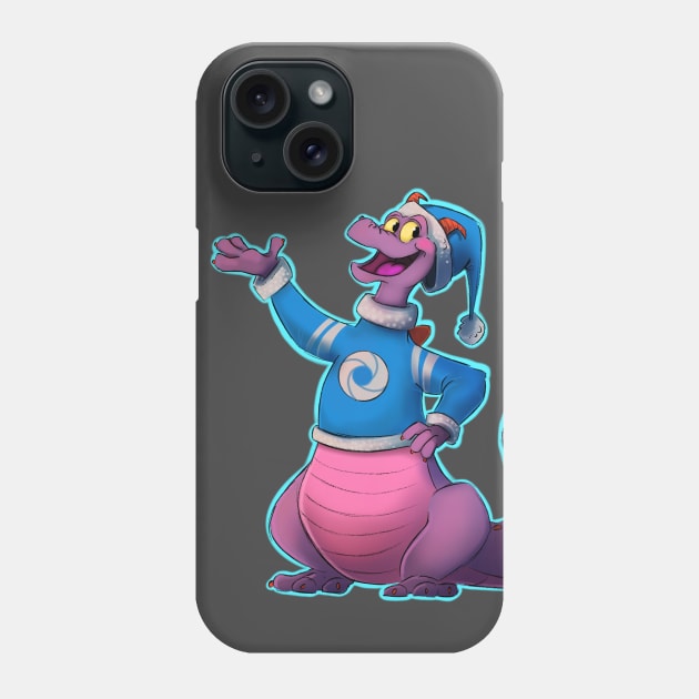 Winter with Figment Phone Case by AttractionsApparel