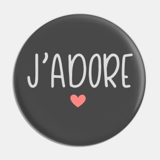 j'adore Pin