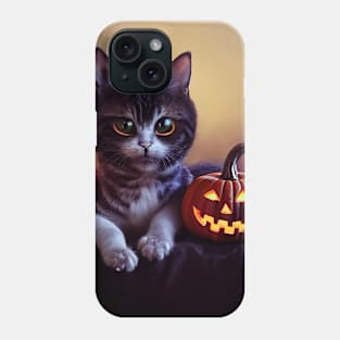 Pumpkin Kitty Phone Case