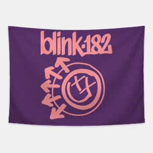 Blink One Hundred Eighty Two Pink Tapestry