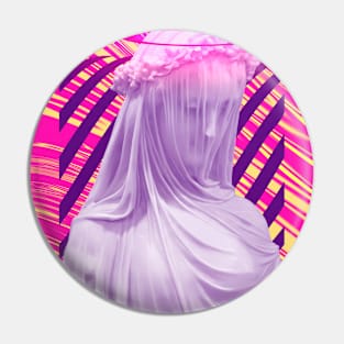 3D David of Vestal Virgin - Aesthetics Pin