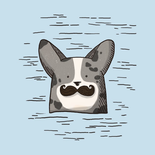 Movember - Cardigan Welsh Corgi Edition by CorinnaSchlachter