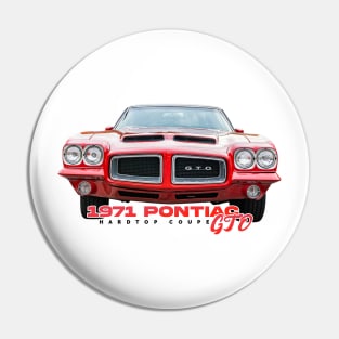 1971 Pontiac GTO Hardtop Coupe Pin