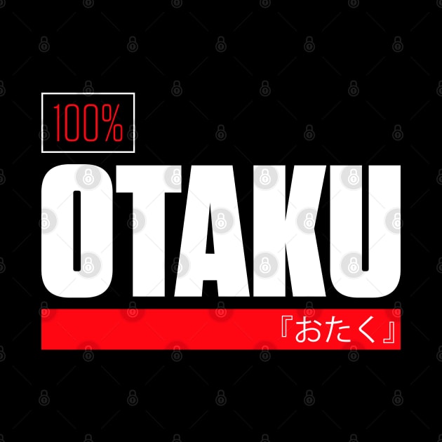 Otaku 100% – Red + White by andrew_kelly_uk@yahoo.co.uk