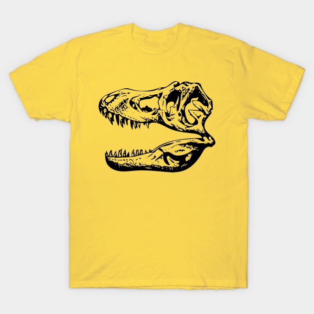 Discover Tyrannosaurus Rex Skull - Dinosaur Skull - T-Shirt