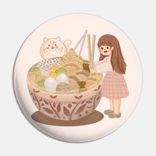 Make delicious oden hot pot Pin