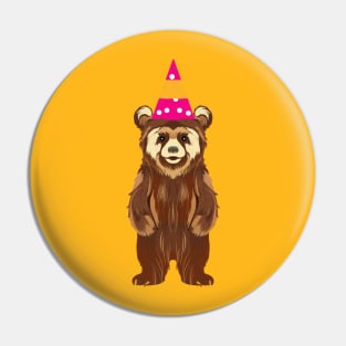 Party Days with the Bear Pin