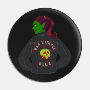 Bad Witches Club Biker Jacket Pin