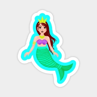 Mermaid Princess Magnet