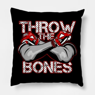 Throw the Bones Pillow