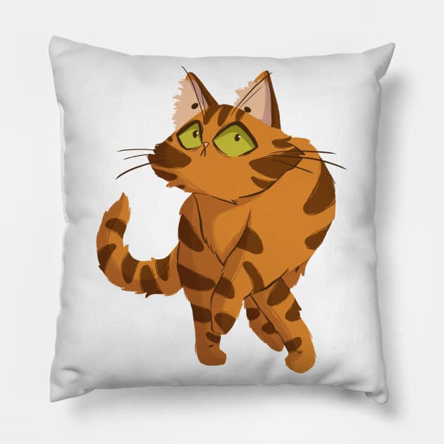 Ooops cat Pillow by Catstyle