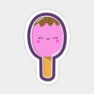 Cute pink lollipop, cute pink ice lolly, ice cream, lollipop for summer Magnet