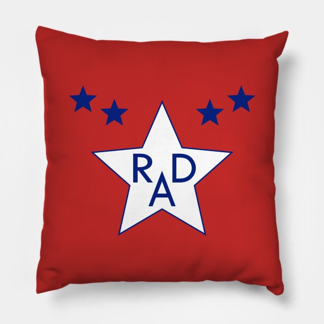 Rad Racing Pillow by triggerleo