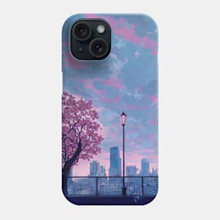 Blossoming Metropolis Phone Case