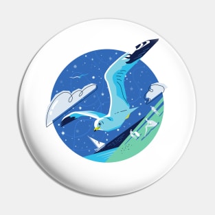 Seagull Pin