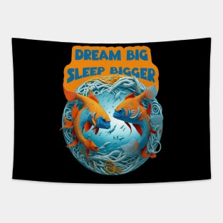 Design for Pisces with Funny Quotation_1 Tapestry