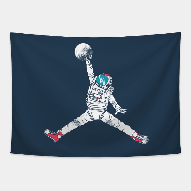 Space Dunk Tapestry by StevenToang