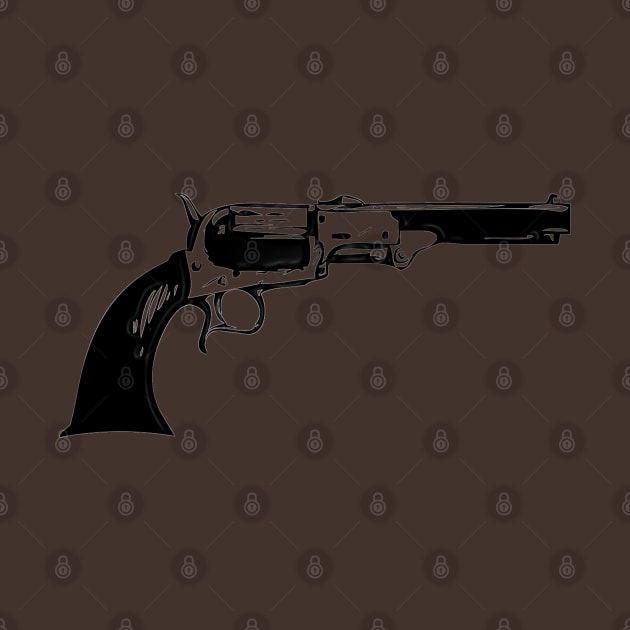 Western Era - Long Barrel Revolver by The Black Panther