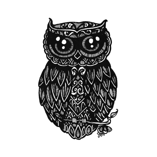 Ink Owl by ogfx