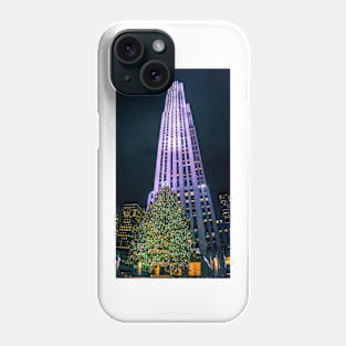 Skyscraper and Tree Phone Case