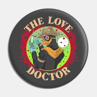 Valentines Day Plague Doctor Pandemic Pin