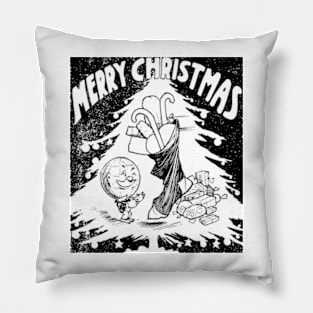 Merry Christmas from Globe Pillow