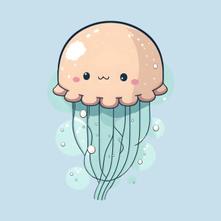 Pinky Jelly Fish T-Shirt