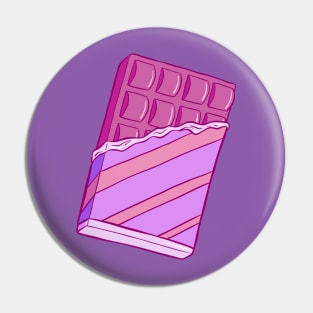 Pink Chocolate Bar Pin