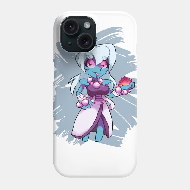 Mystery Skulls-Shiromori Phone Case by Midnight_rabbit