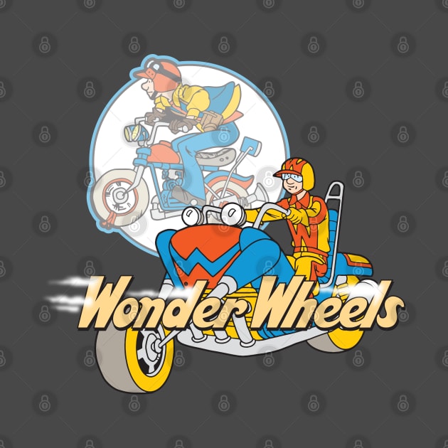 Wonder Wheels Cartoon by Chewbaccadoll