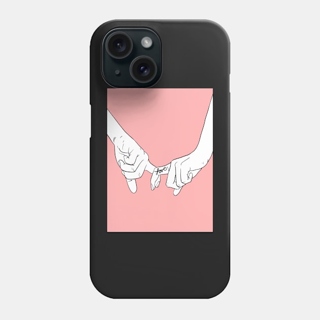 hands / love Phone Case by Dada22