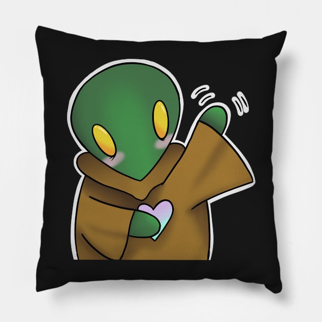 Tonberry Wave , Zombie Cheshire Productions Emote Pillow by ZombieCheshire