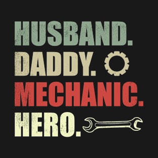 Car Repairman Dad Proud Mechanic Father T-Shirt