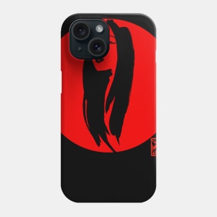 geisha in red 02 Phone Case