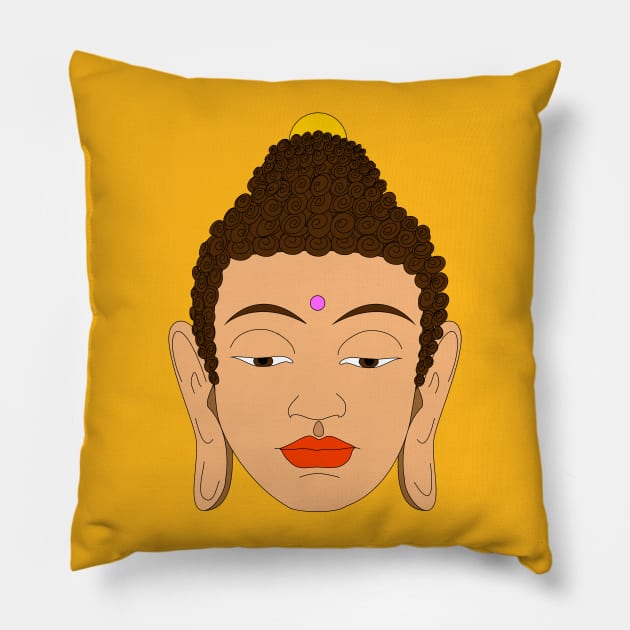 Buddha Pillow by RMZ_NYC