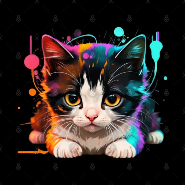 Bicolor Kitty Cat by la chataigne qui vole ⭐⭐⭐⭐⭐