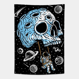 Space Skull Swing Tapestry