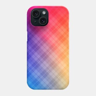 Cute colorful plaid pattern Phone Case