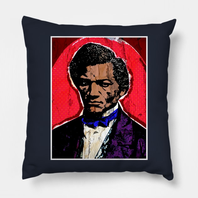 Frederick Douglass-4 Pillow by truthtopower