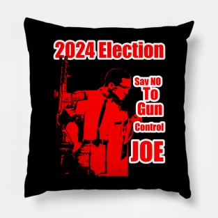 2024 Election Red Feb Hero Say No To Gun Control Joe Pillow