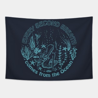 Whispers of the Sea: Mermaid Charms Tapestry